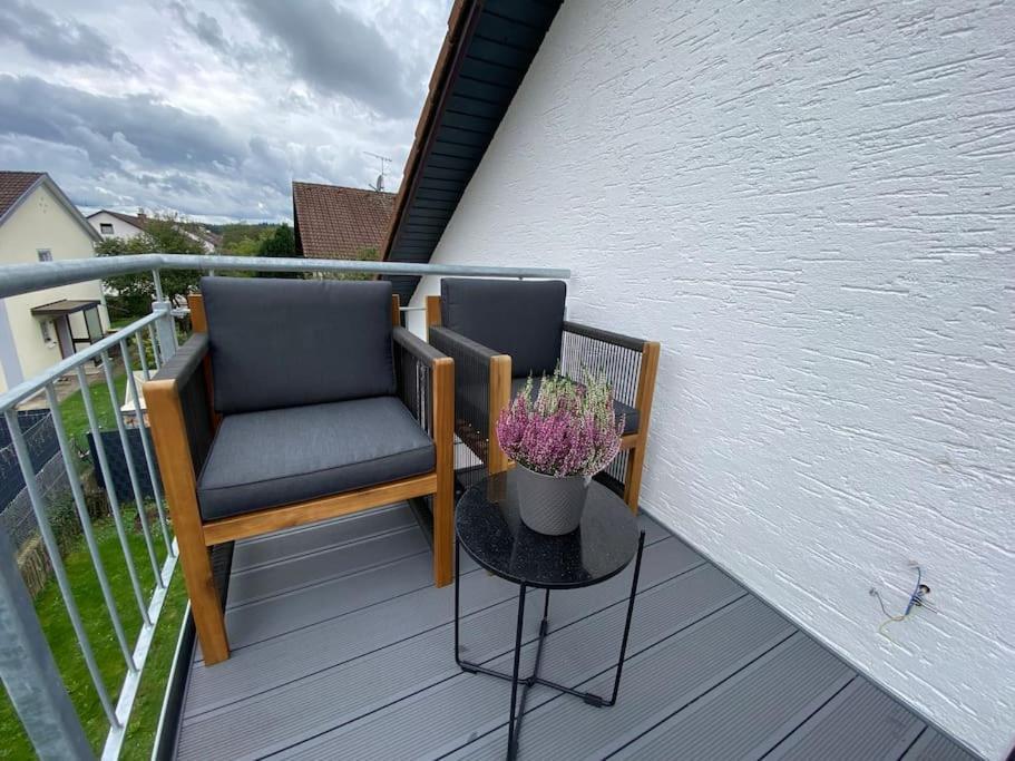 Charmantes Apartment Mit Balkon Mindelheim Exteriér fotografie